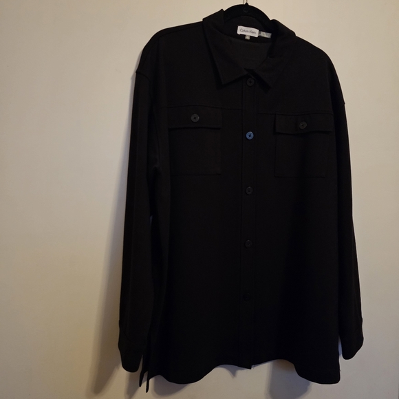 Calvin Klein Women's Essentials Ponte Shacket Size XL - Picture 4 of 13